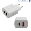 Cargador Fuente ANSTY Q-040 PI de 45W con Cable USB-C/Lightning