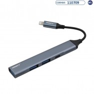 Adaptador ANSTY UA-06 / Hub 4 em 1 - Multifuncional Lightning