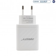 Cargador Fuente ANSTY C-033-I / 2USB con Cable Lightning 3.4A