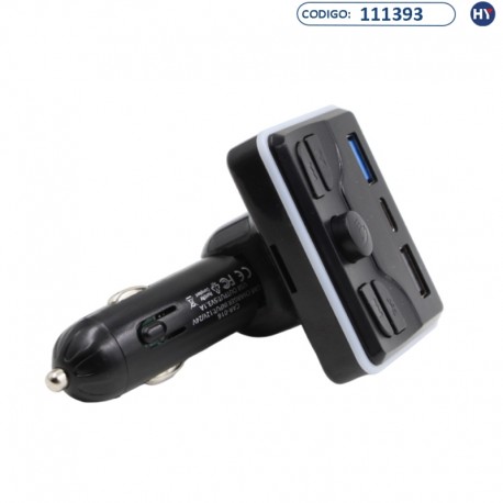 Transmisor Cargador para Auto ANSTY CAR-016 - BT/2USB Charger Car FM Player 3.1A