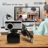 Webcam High Solution 101 USB - Full HD 1080P - Negro