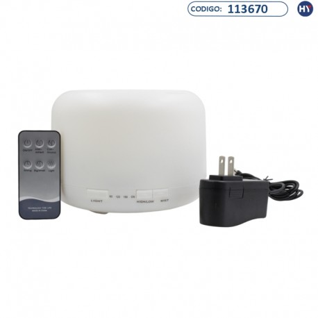 Humidificador Portable 4 en 1 de 500ml - Aroma Diffuser Life of Leisure - 2346