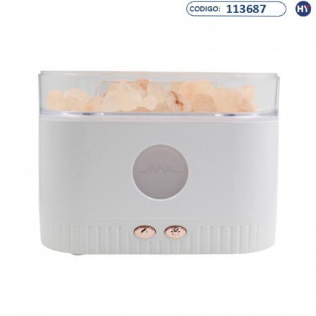 Humidificador Portable LA0630-3 Salt Lamp Aroma Diffuser de 200ml - 2326 USB