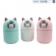 Mini Humidificador MengMao A205 Gatito H2O Humidifier de 300ml - 2335 - USB