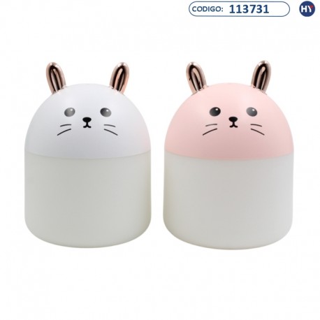 Mini Humidificador Meng Chong A-11 Humidifier de 250ml - Conejo 2337 - USB