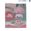 Mini Abajur Infantil 2312 Coelho RF Lamp - 220V - Rosa