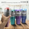 Botella Térmica B6006 Vacuum Insulated Mug con Pajilla 890ml - Brillo