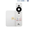 Receptor Freesky FTV 4K de 16GB+2GB RAM - IPTV/WiFi/HDMI/ TF/ USB/Lan - Blanco