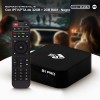 Receptor STV S1 Pro 6K Full HD con IPTV/FTA de 32GB + 2GB RAM - Negro