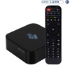 Receptor STV S2 Pro 6K Ultra HD com IPTV/FTA de 32GB + 2GB RAM - Negro