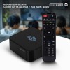 Receptor STV S2 Pro 6K Ultra HD com IPTV/FTA de 32GB + 2GB RAM - Negro