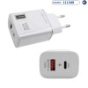 Cargador Fuente ANSTY Q-034-PI - con Cable USB-C/Lightning PD.38W