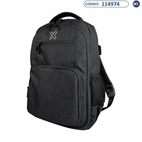 Mochila KLIP Xtreme KNB-577BK Stendal para Notebook de 15.6" - Negro