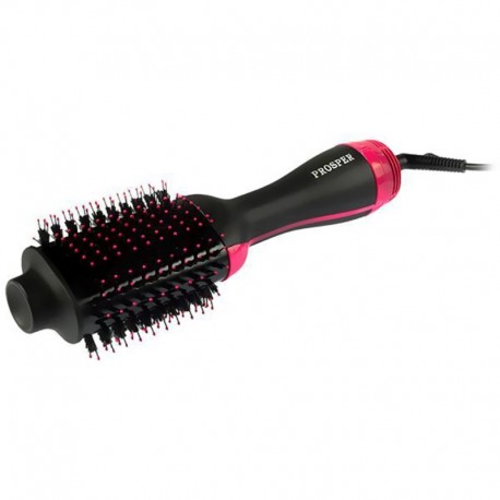 Escova Secador de Cabelo Prosper P-5900 de 1000W - 127V/60Hz - Preta/Rosa