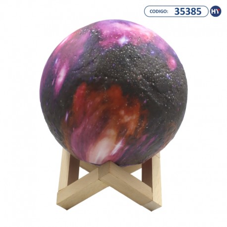 Abajur de Mesa 3D Moon JGM-3231