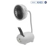 Mini Ventilador Portátil Cool Table Fan - YW9095F - Blanco