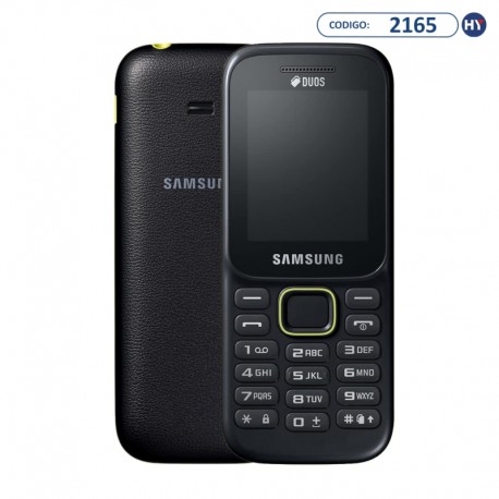 Celular Samsung SM-B315E Dual SIM Tela VGA de 2.0" Rádio FM - Preto