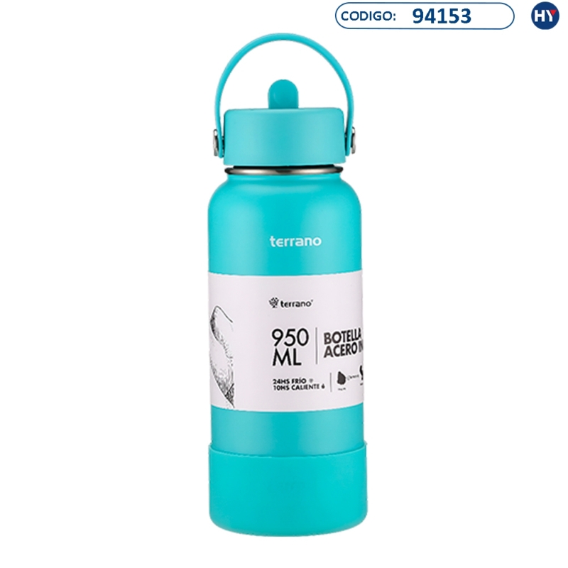 Garrafa Térmica Terrano Bota de 950ml - Azul Celeste